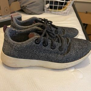 Allbirds Mens Wool Runner Mizzles natural grey cream sole
